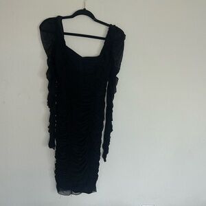 Mesh bodycon dress